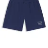 Loungewear-Shorts mit Logo-Print aus Stretch-Baumwolle