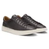 Low-Top-Sneaker mit gewebten und genarbten Effekten