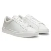 Low-Top-Sneaker mit gewebten und genarbten Effekten