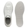 Low-Top-Sneaker mit gewebten und genarbten Effekten