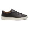 Low-Top-Sneaker mit gewebten und genarbten Effekten