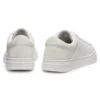 Low-Top-Sneaker mit gewebten und genarbten Effekten