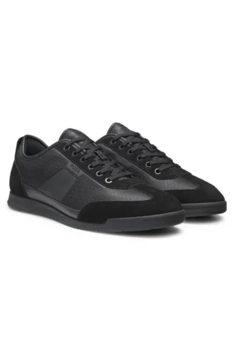 Low-Top-Sneaker mit Monogramm-Jacquard