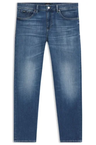 Maine Blue Regular Fit Jeans aus Comfort-Stretch-Denim