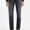 Maine graue Jeans in Regular-Fit aus italienischem Denim