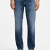 Maine-Jeans in Regular-Fit aus blauem Soft-Touch-Denim Maine-Jeans in Regular-Fit aus blauem Soft-Touch-Denim