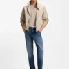 Maine-Jeans in Regular-Fit aus blauem Soft-Touch-Denim Maine-Jeans in Regular-Fit aus blauem Soft-Touch-Denim