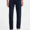 Maine-Jeans in Regular-Fit aus dunkelblauem Denim