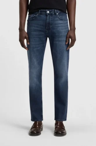 Maine-Jeans in Regular-Fit aus komfortablem Stretch-Denim