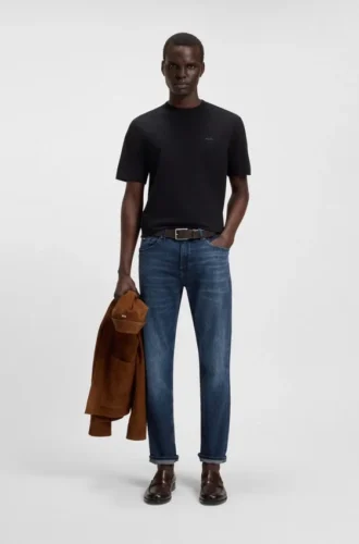 Maine-Jeans in Regular-Fit aus komfortablem Stretch-Denim