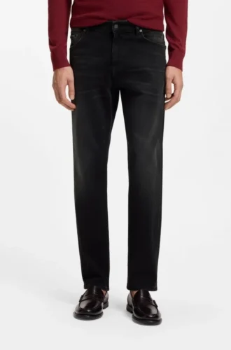Maine-Jeans in Regular-Fit aus Soft-Touch-Denim