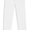 Maine-Jeans in Regular-Fit aus weißem Soft-Motion-Denim
