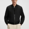 Maschinenwaschbare Slim-Fit-Jacke aus Stretchstoff
