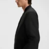 Maschinenwaschbare Slim-Fit-Jacke aus Stretchstoff