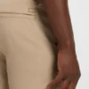 Melierte Slim-Fit-Hose aus Stretch-Dobby