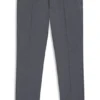 Melierte Slim-Fit-Hose aus Stretch-Dobby