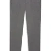 Melierte Slim-Fit-Hose aus Stretch-Dobby Melierte Slim-Fit-Hose aus Stretch-Dobby