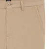 Melierte Slim-Fit-Hose aus Stretch-Dobby