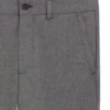 Melierte Slim-Fit-Hose aus Stretch-Dobby Melierte Slim-Fit-Hose aus Stretch-Dobby
