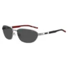 Metallsonnenbrille mit ausgeschnittenem Logo