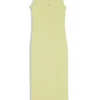 Midikleid aus Jersey mit gestapeltem Logo