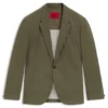 Modern geschnittene Jacke aus Baumwollmisch-Twill