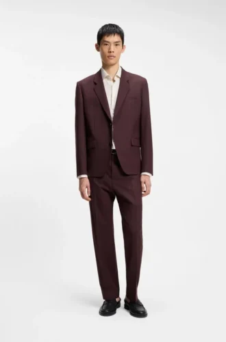 Modern geschnittene Jacke aus Popeline-Mischgewebe
