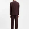 Modern geschnittene Jacke aus Popeline-Mischgewebe Modern geschnittene Jacke aus Popeline-Mischgewebe