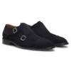 Monks aus Wildleder mit doppeltem Riemen