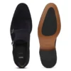 Monks aus Wildleder mit doppeltem Riemen