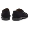 Monks aus Wildleder mit doppeltem Riemen