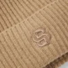 Mütze aus Wolle und Kaschmir mit Double-B-Monogramm