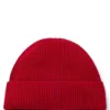 Mütze mit Logo-Etikett aus Wollmischung