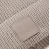 Mütze mit Logo-Etikett aus Wollmischung