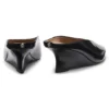 Mules mit Keilabsatz aus Leder