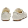 Niedrige Sneaker aus Wildleder und Leder