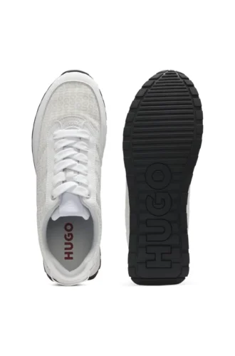Niedrige Sneaker mit monogrammiertem Obermaterial