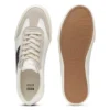 Niedrige Sneaker mit Wildlederbesatz