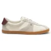 Niedrige Sneaker mit Wildlederbesatz