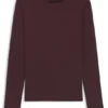 Oberteil aus Stretch-Jersey mit gestapeltem Logo-Print
