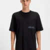 Ombré-Logo-T-Shirt aus Baumwolljersey