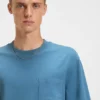 Ombré-Logo-T-Shirt aus Baumwolljersey