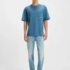 Ombré-Logo-T-Shirt aus Baumwolljersey