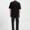 Ombré-Logo-T-Shirt aus Baumwolljersey