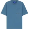 Ombré-Logo-T-Shirt aus Baumwolljersey