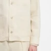 Overshirt in lockerer Passform aus italienischem Leinen-Twill Overshirt in lockerer Passform aus italienischem Leinen-Twill