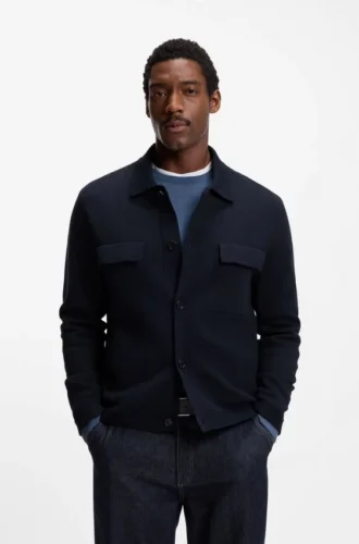 Overshirt in Regular-Fit aus Baumwolle