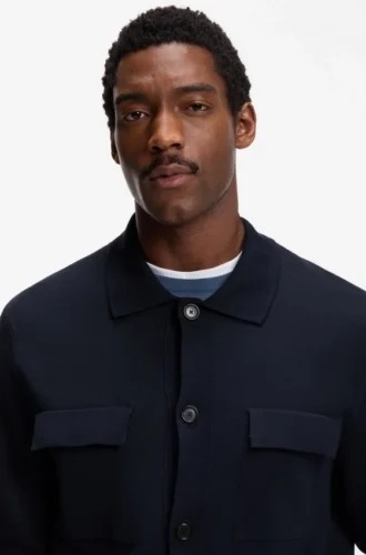 Overshirt in Regular-Fit aus Baumwolle
