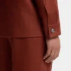 Overshirt in Regular-Fit aus knitterfreiem Leinen