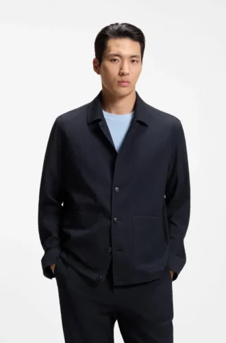 Overshirt in Relaxed-Fit aus Performance-Seersucker